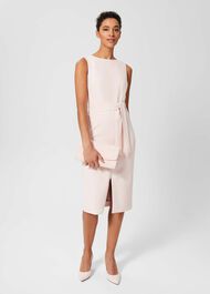 Petite Kaia Shift Dress, Pale Pink, hi-res