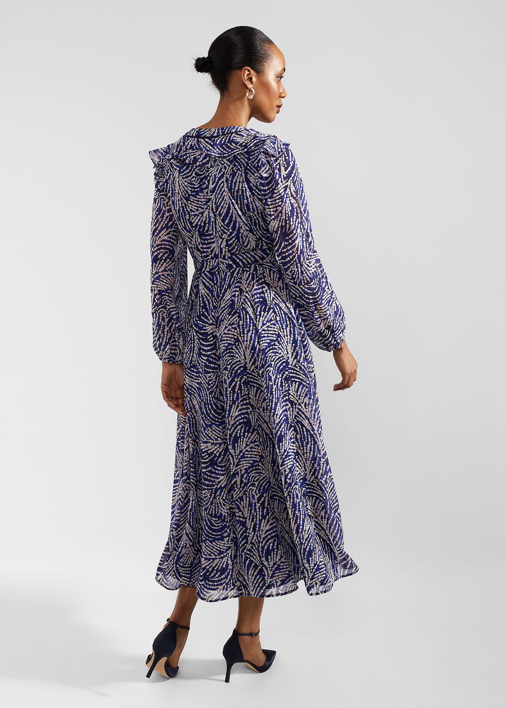 Rosana Dress, Navy Blue Multi, hi-res