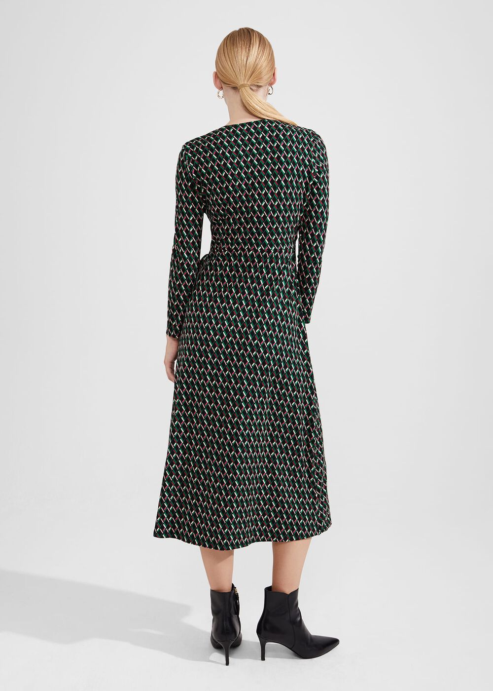 Petite Katalina Dress, Black Multi, hi-res