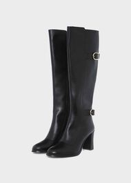 Nell Long Boot, Black, hi-res