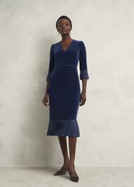 Petite Mary Dress, Riverside Blue, hi-res