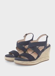 Bridgette Espadrille, Navy, hi-res
