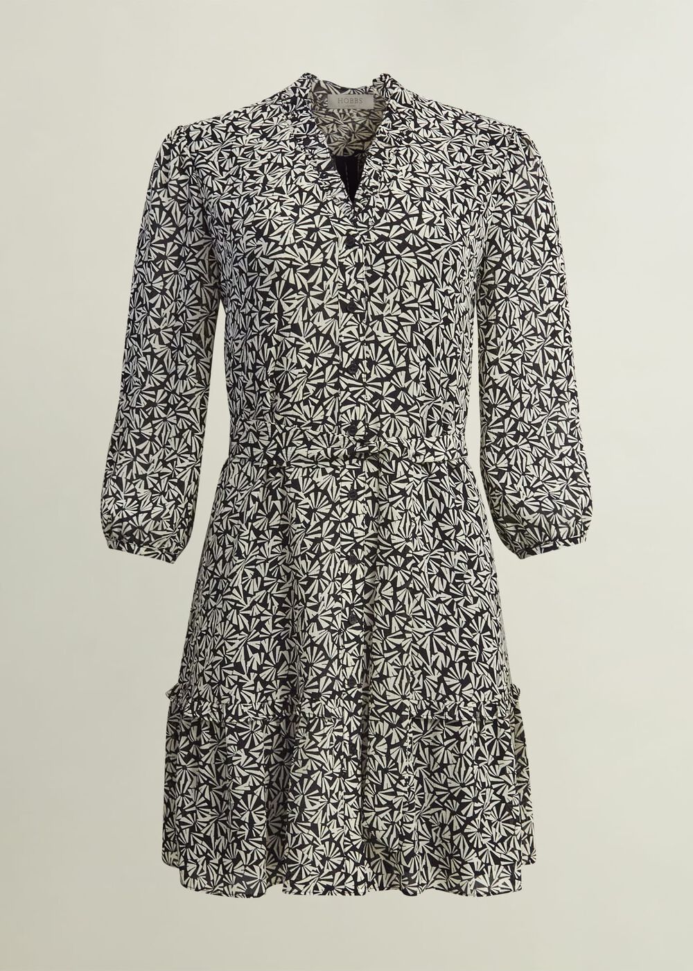 Polly Dress, Navy Cream, hi-res