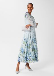 Kensington Clutch, Celeste Blue, hi-res