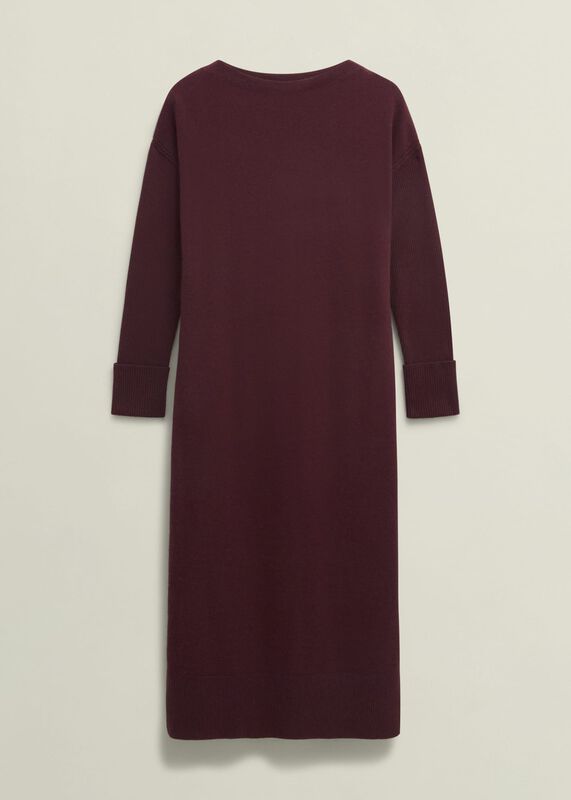 Hartsfirth Knitted Dress With Cashmere
