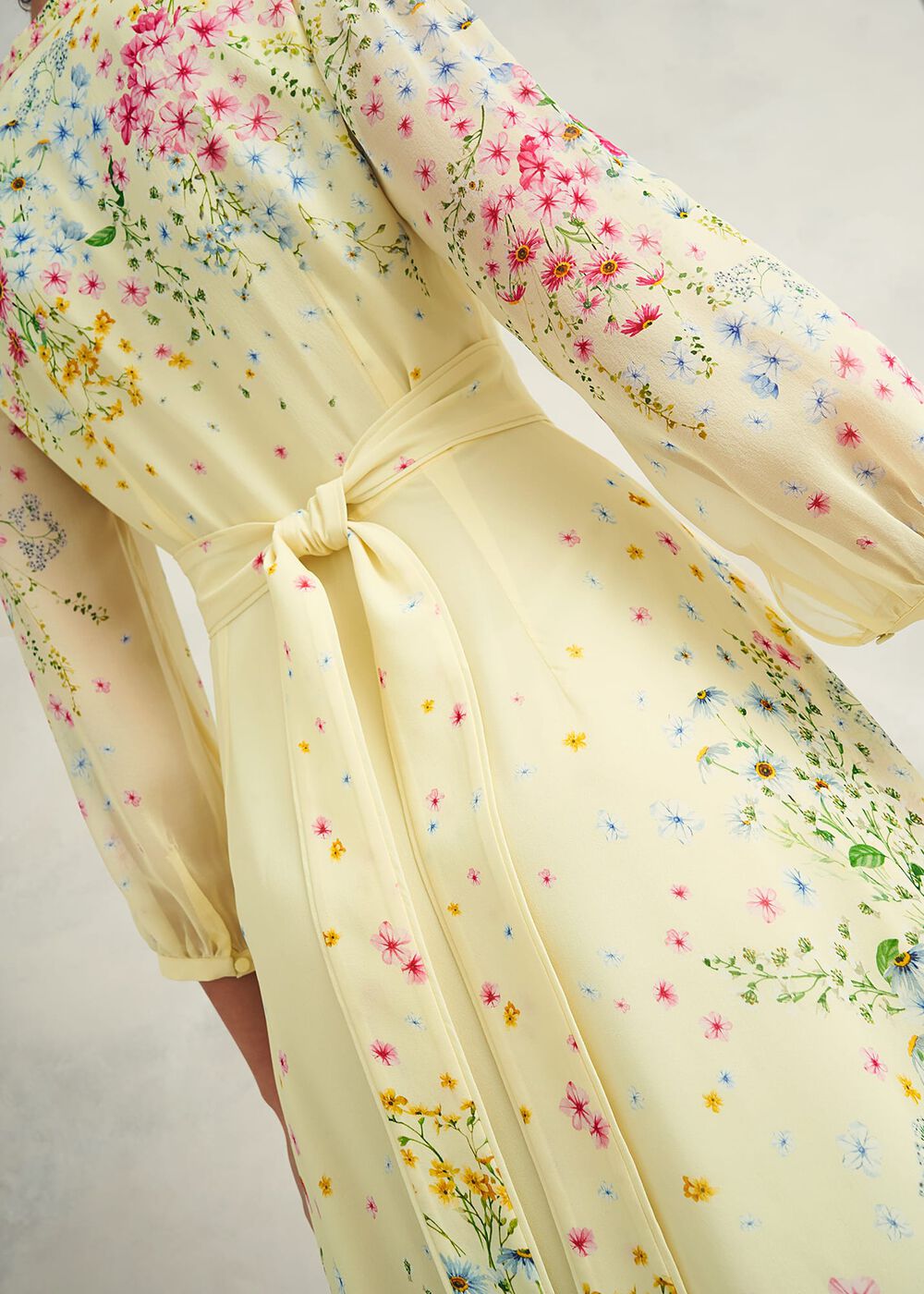 Petite Emma Dress, Yellow Multi, hi-res