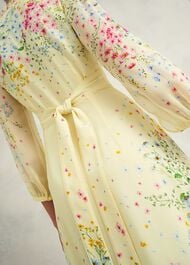 Petite Emma Dress, Yellow Multi, hi-res
