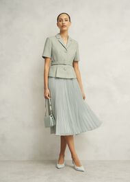Marta Tweed Jacket, Sage Green, hi-res