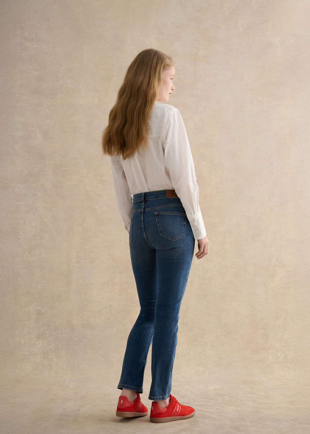 Macy Slim Jeans, Mid Wash, hi-res