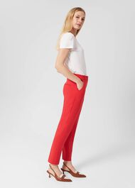 Petite Suki Trousers, Flame Red, hi-res