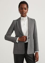 Marlow Jacket, Black White, hi-res