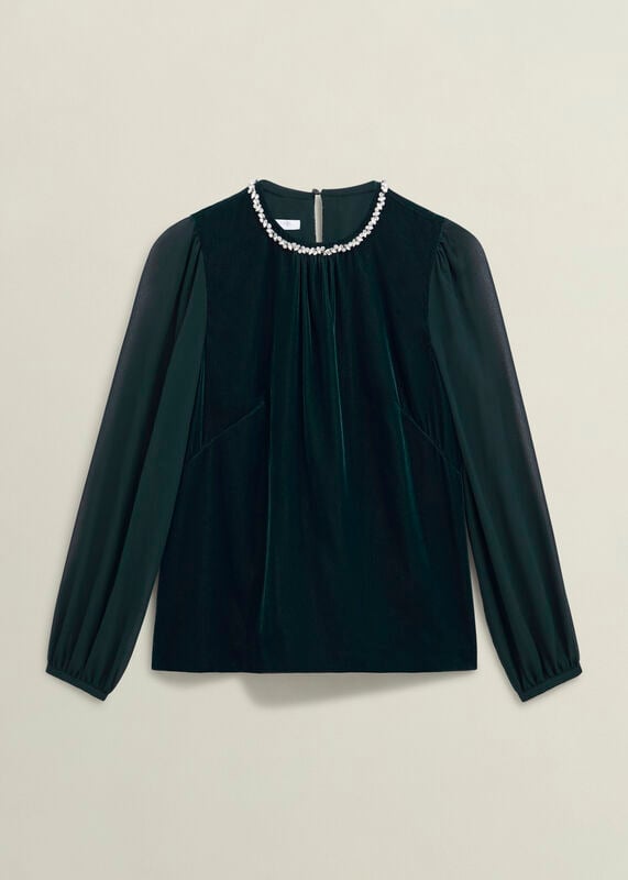 Tallulah Velvet Top