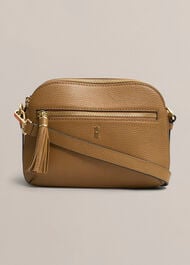 Carlton Crossbody Bag, Tan, hi-res