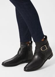 Ruthie Ankle Boots, Black, hi-res