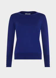 Paula Sweater, Cobalt, hi-res