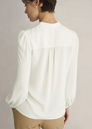 Dominica Blouse, True Ivory, hi-res