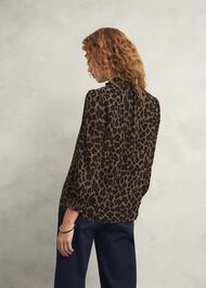 Tatiana Blouse, Camel Multi, hi-res