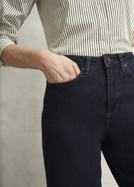 Brinley Crop Wide Leg Jeans, Indigo, hi-res