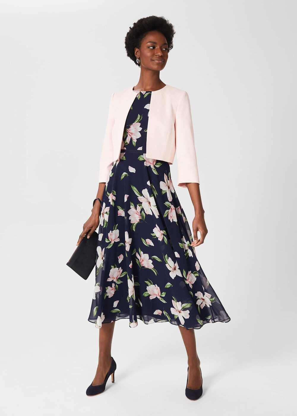 Petite Arizona Jacket, Pale Pink, hi-res