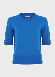 Leanne Sweater, Atlantic Blue, hi-res