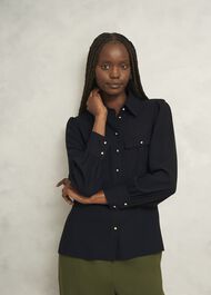 Valentine Shirt, Hobbs Black, hi-res
