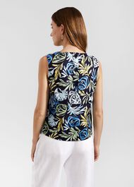 Malindi Linen Top, Multi, hi-res