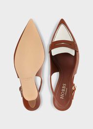 Mischa Sling Back, Tan Ivory, hi-res