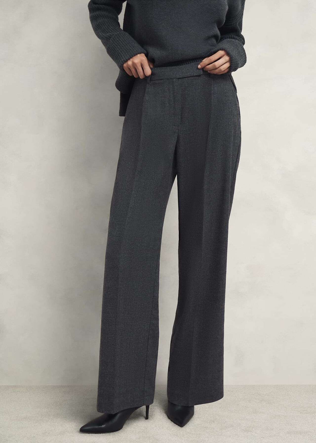 Middleton Pants With Wool , Grey Black, hi-res