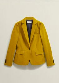 Blake Wool Jacket, Ochre, hi-res
