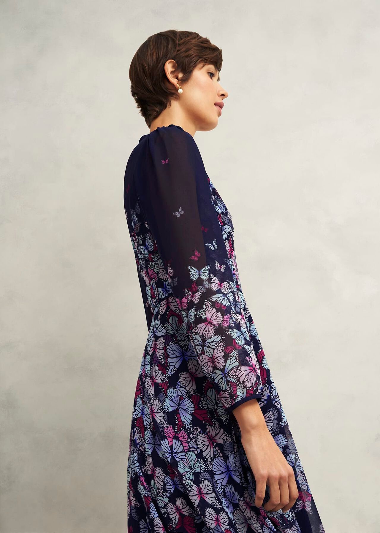 Aurora Dress, Midnight Multi, hi-res