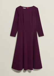 Leonora Dress, Warm Plum, hi-res