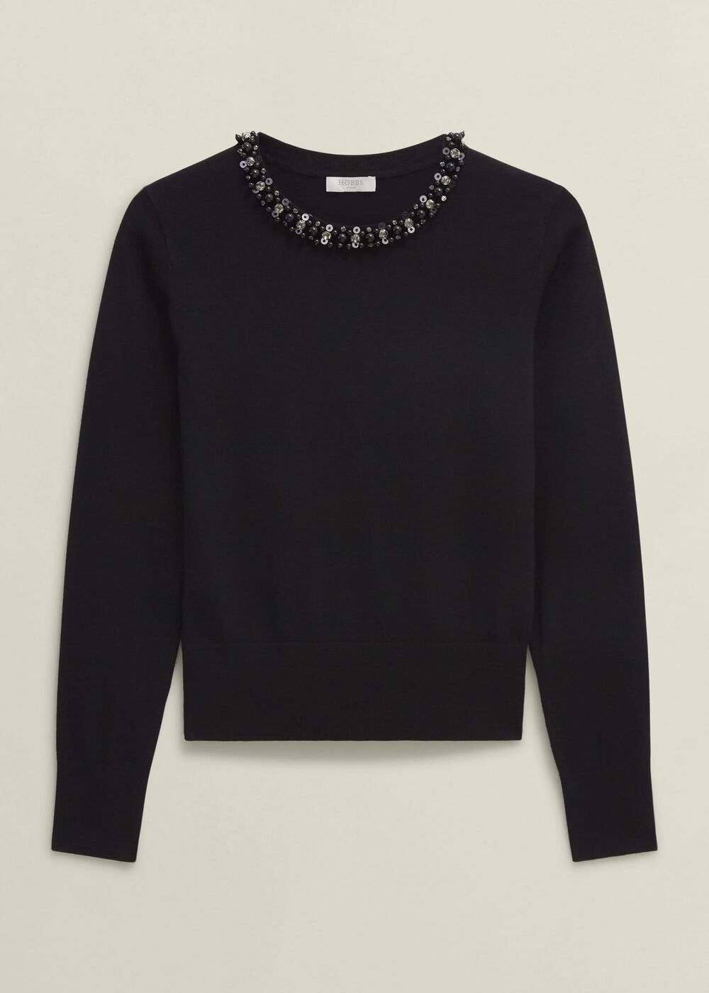 Oakley Beaded Sweater, Black, hi-res