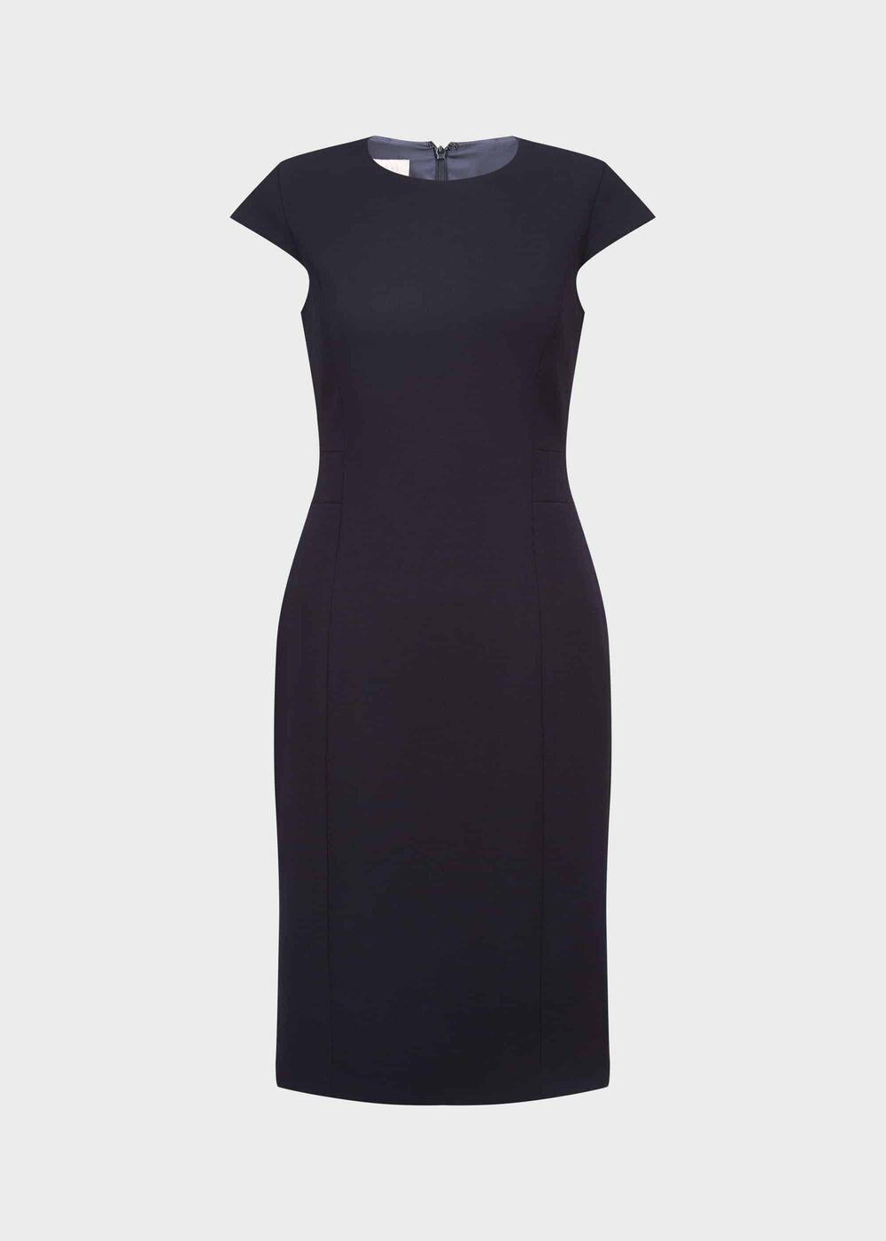 Leila Dress, Navy, hi-res