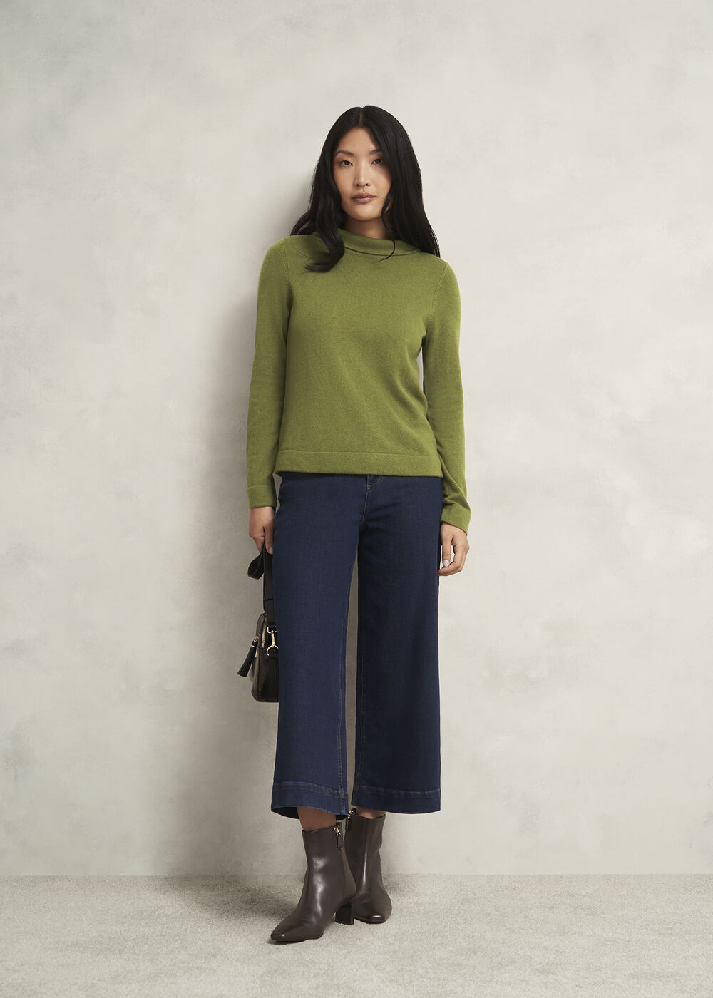Audrey Sweater, Moss Green, hi-res