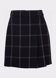 Adley Skirt, Navy Camel, hi-res