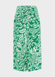 Cassidy Skirt, Green Ivory, hi-res