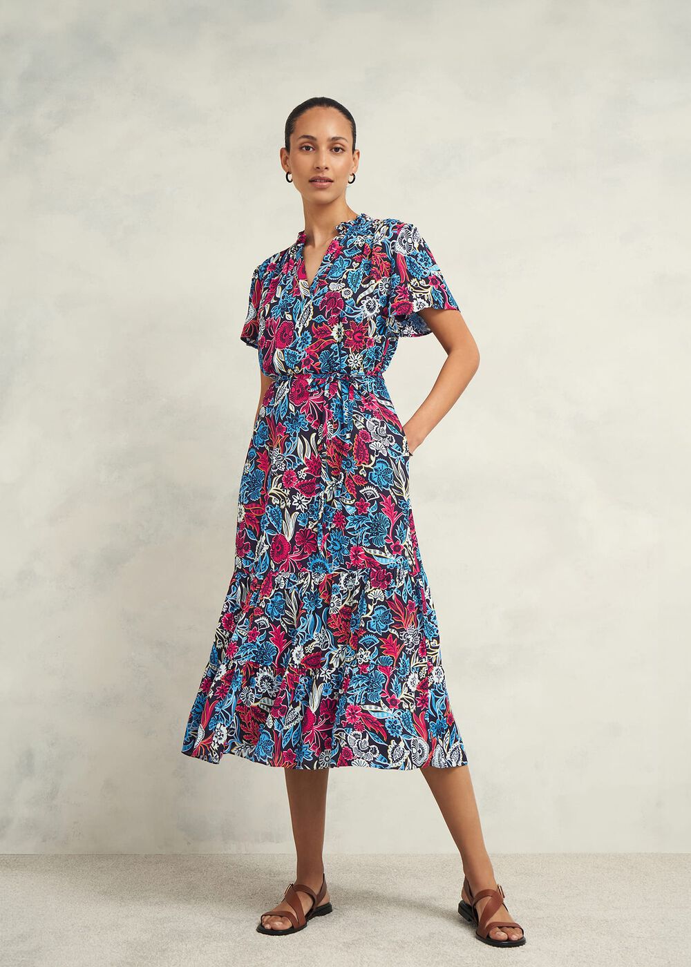 Petite Sia Dress, Multi, hi-res