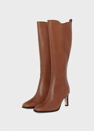 Annabel Long Boot, Tan, hi-res