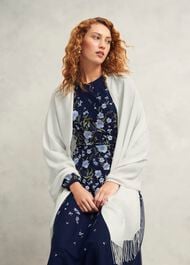 Matilda Scarf, Ivory, hi-res