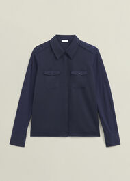 Evianna Shirt, Midnight Navy, hi-res
