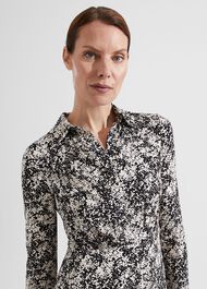 Sacha Dress, Black Cream, hi-res