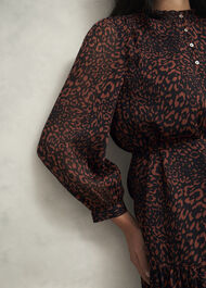 Monikah Dress, Black Copper, hi-res