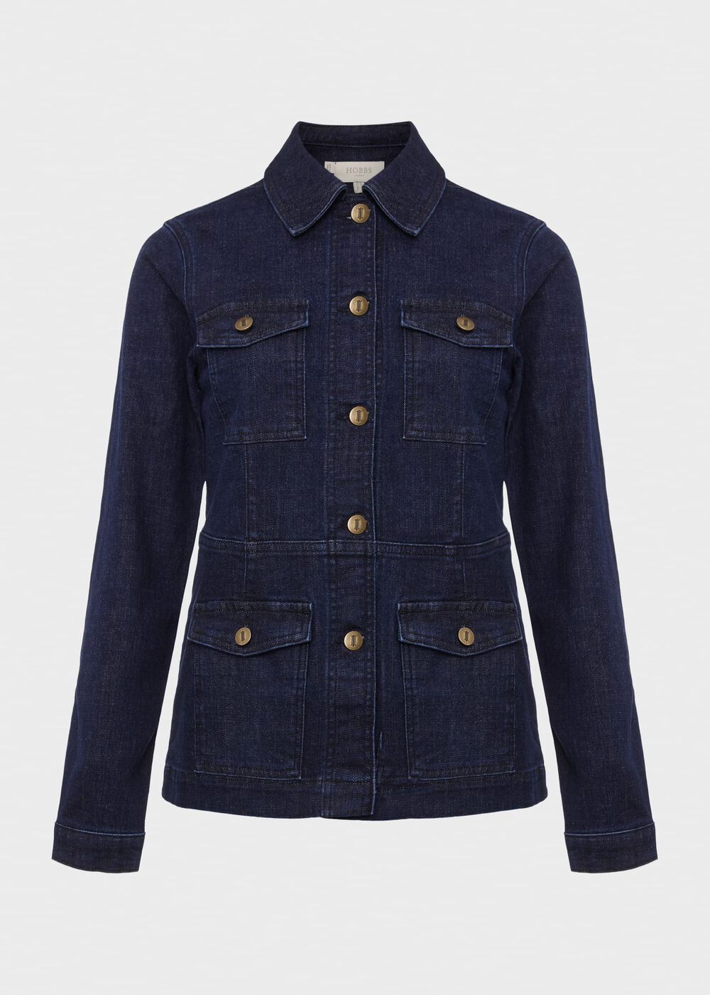 Iona Denim Jacket, Indigo, hi-res