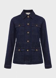 Iona Denim Jacket, Indigo, hi-res