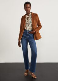 Dayton Blouse, Cream Multi, hi-res