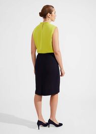 Mia Skirt, Navy, hi-res