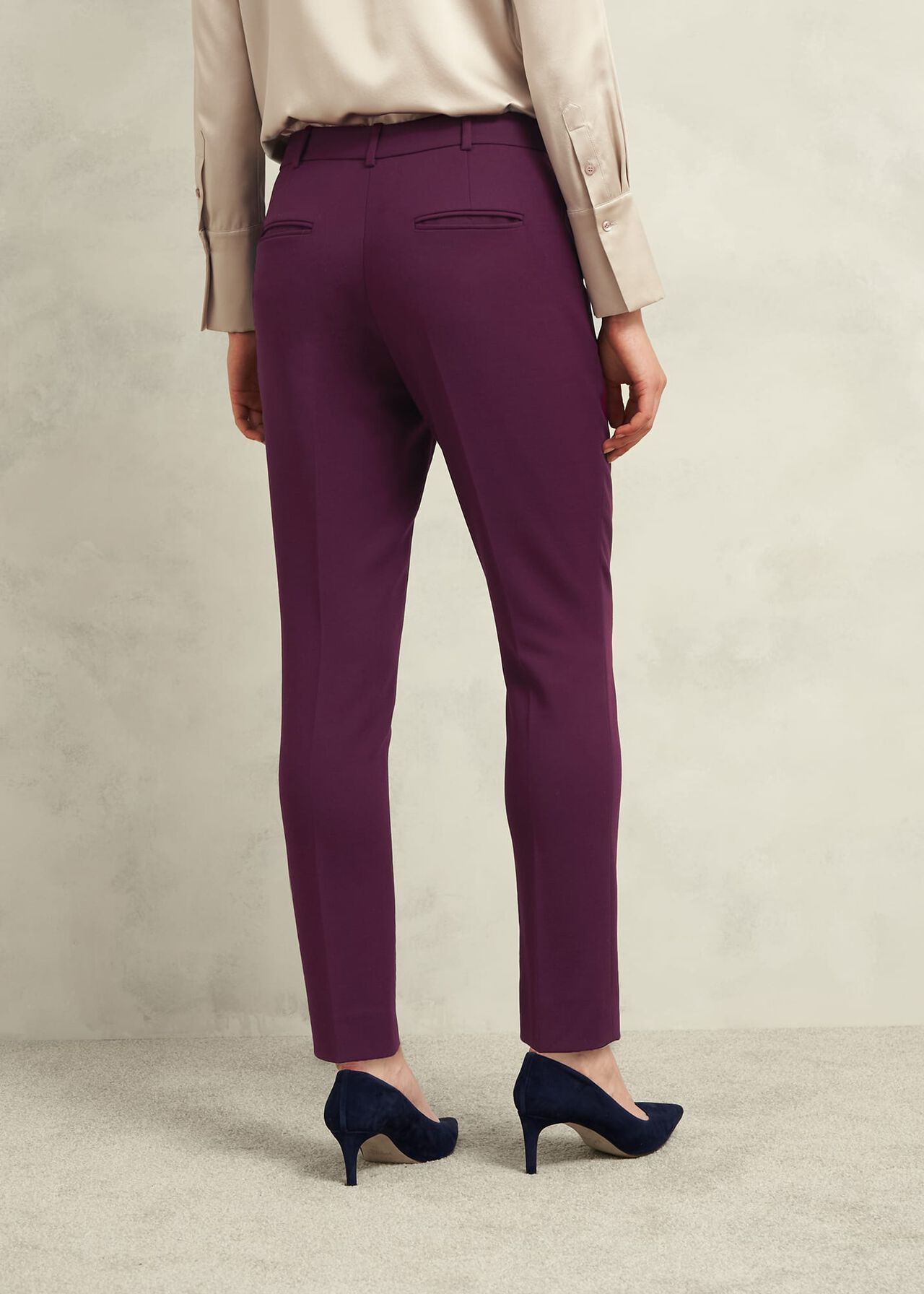 Petite Sami Pants, Warm Plum, hi-res