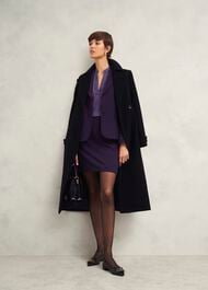 Fenella Aline Skirt, Grape Purple, hi-res