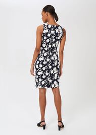 Moira Floral Shift Dress, Midnight Ivory, hi-res