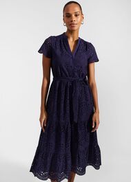 Rhianne Dress, True Navy, hi-res